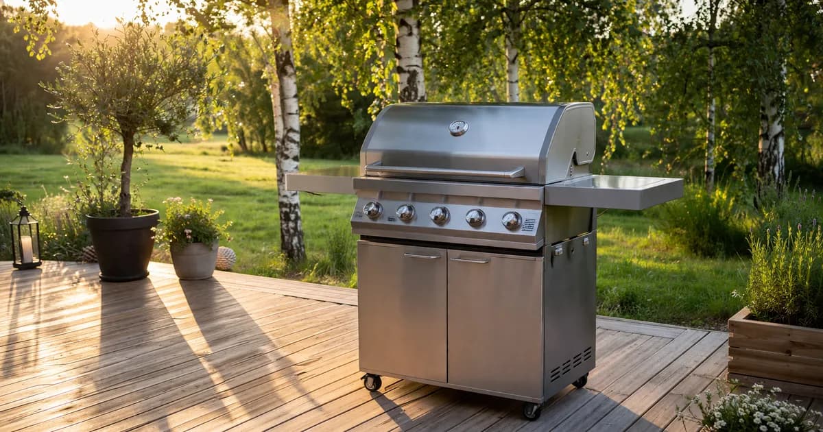 Gasolgrill bäst i test 2026: 8 modeller testade